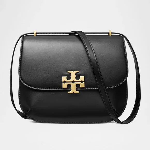 Tory Burch Eleanor Leather Slim Saddle Bag - Picture 2 of 11